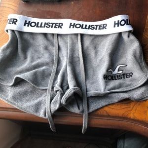 Light gray hoister sweat shorts